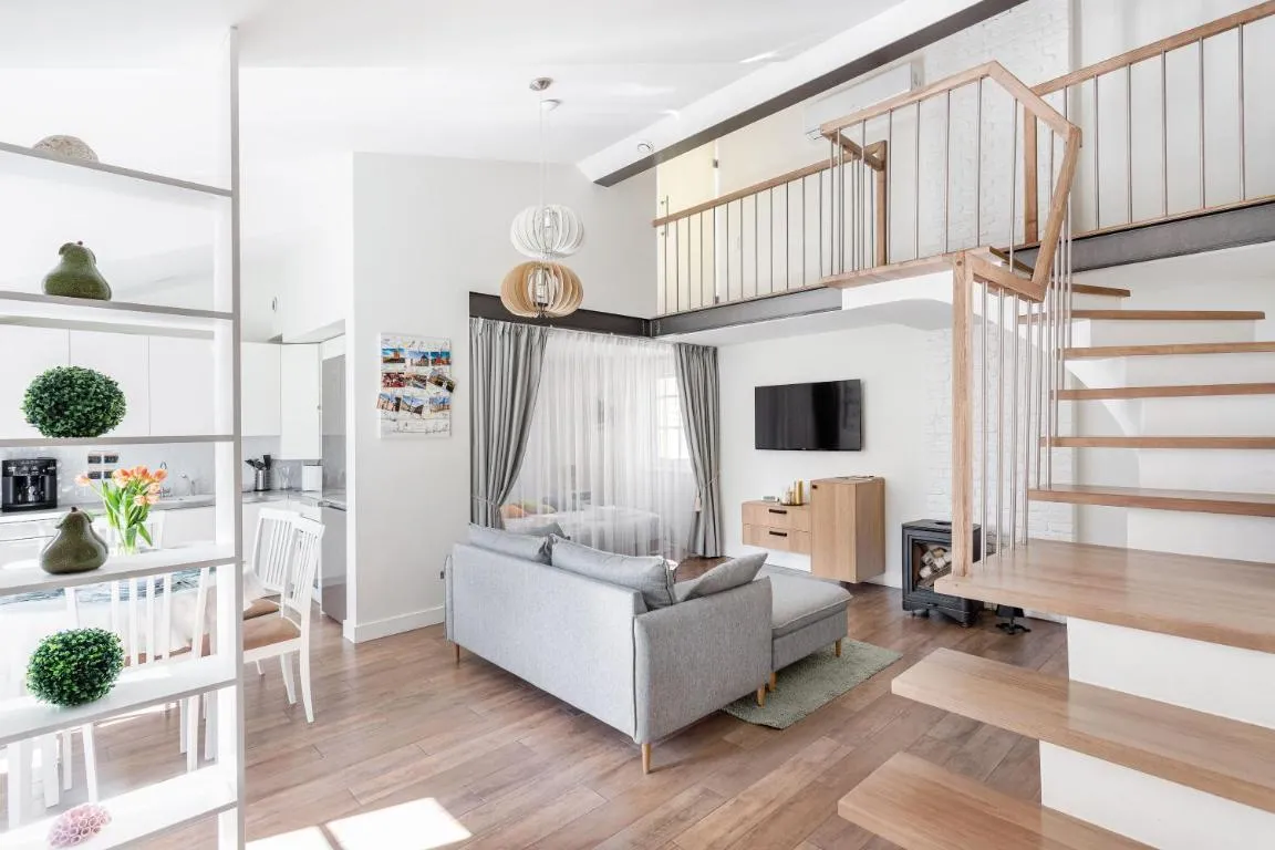Image of 3 Bedroom Apartment 24h self check in, free parking, Ac, fireplace