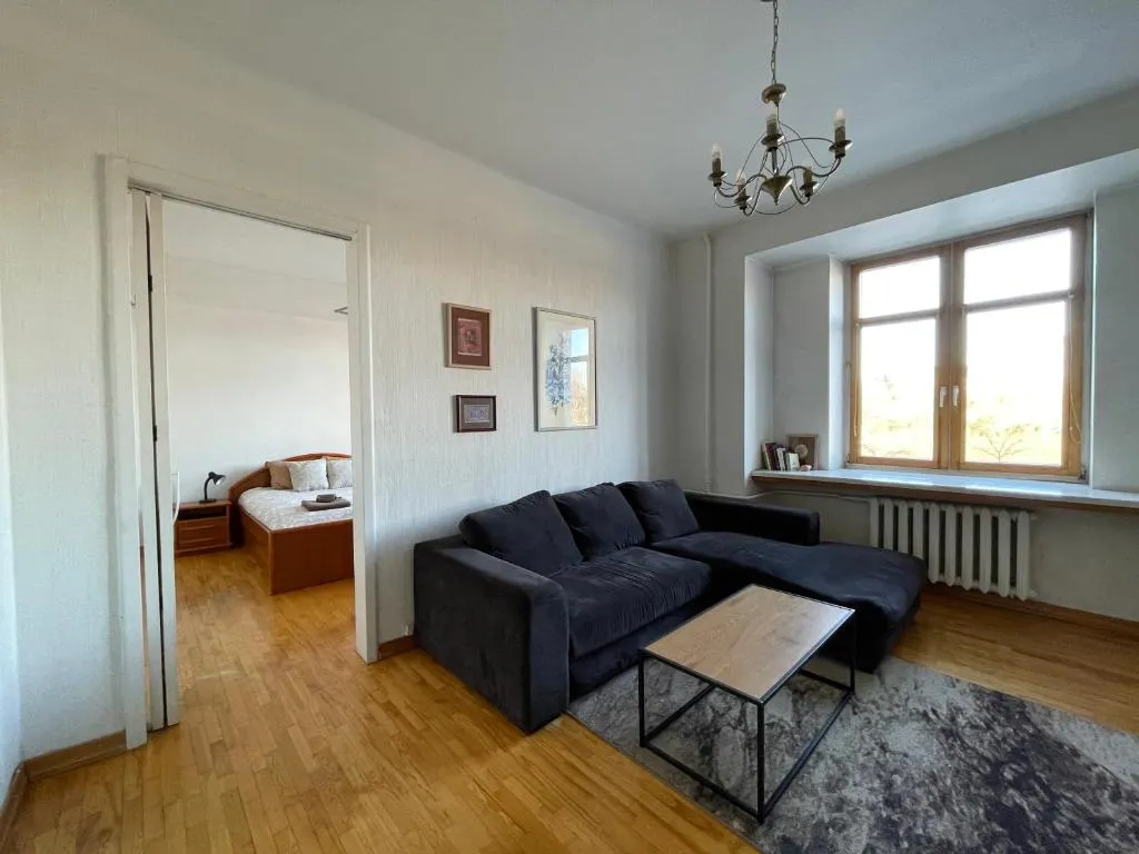 Image of A cozy apartment with a wonderful view of the river in the old town of Vilnius