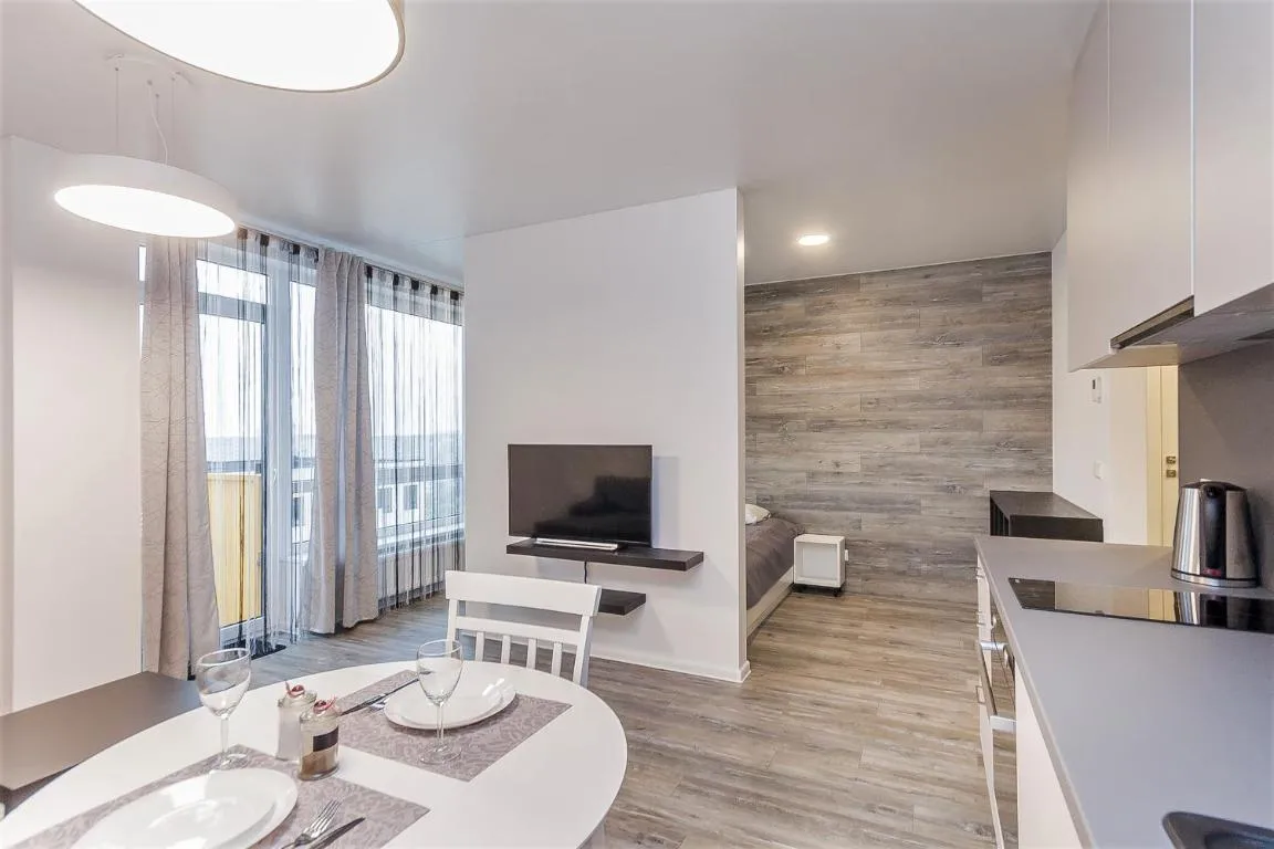 Image of Apartments Vilnius 1 near center with a roof terrace and parking