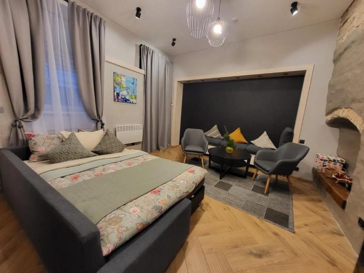 Image 1 of Cosy and authentic apartment in Vilnius Old Town