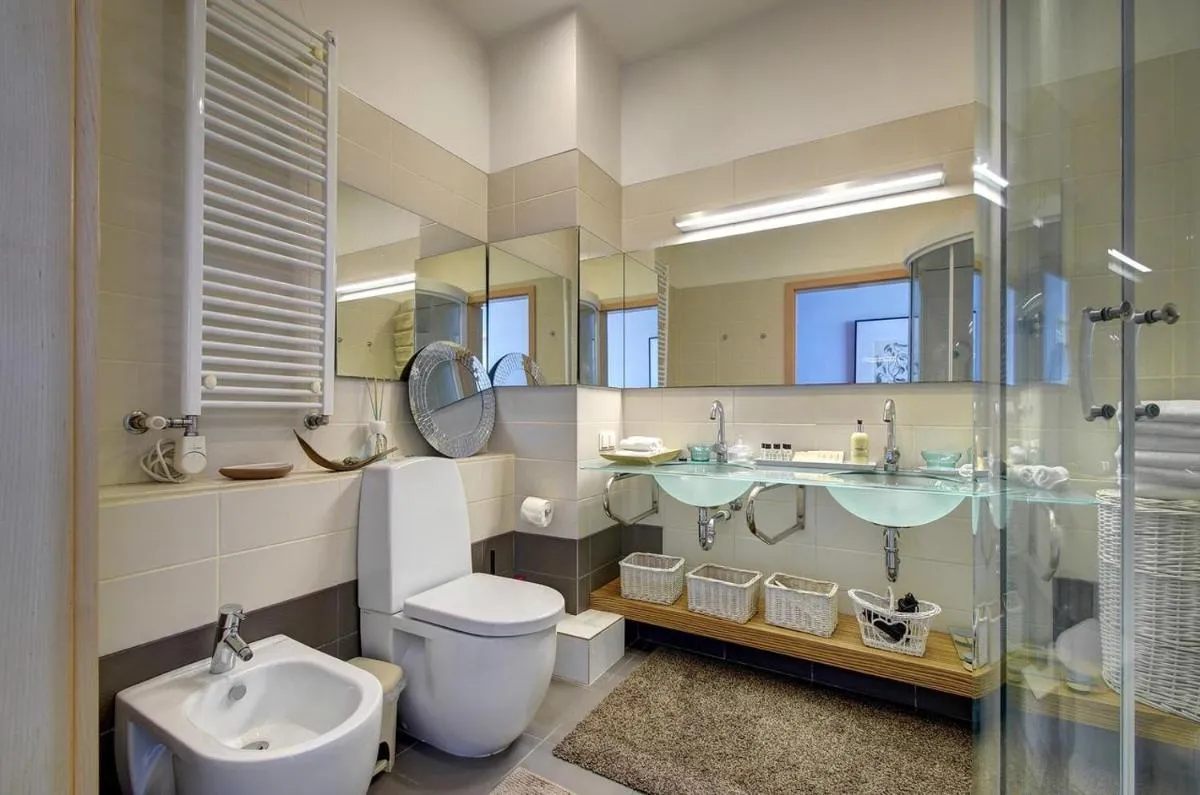 Image 1 of Helios apartment in Vilnius skyscraper