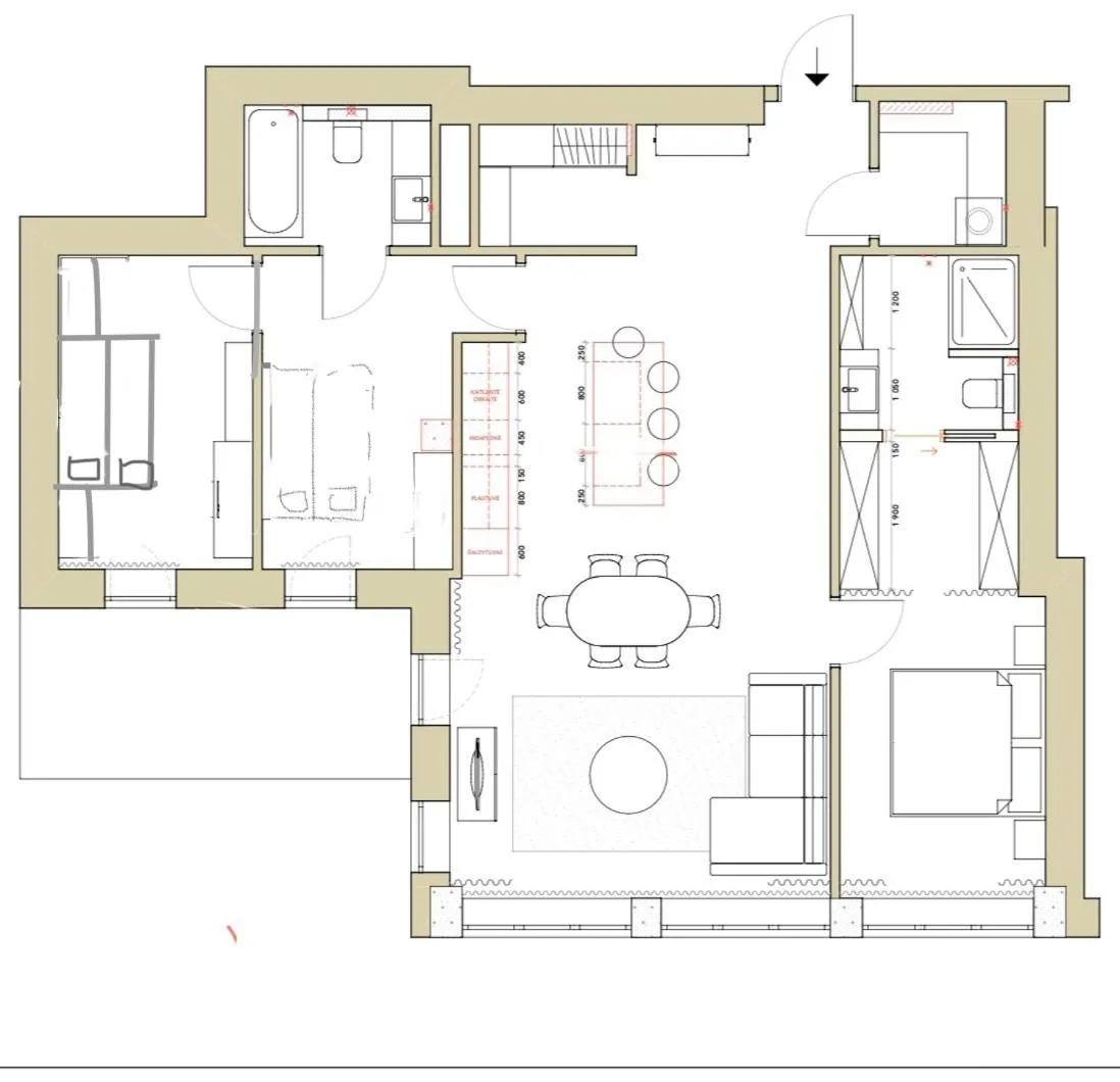 Image 2 of Jogailos Residence peaceful Old Town luxury 3 bdr, 2 bthr, FREE GARAGE, top-speed WIFI