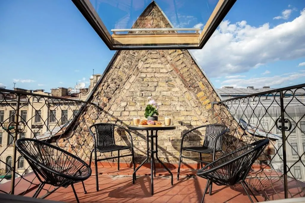Image of Luxury apartment in Gediminas avenue with terrace