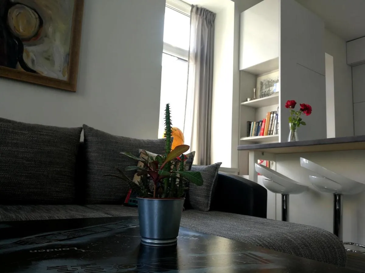 Image 2 of Vilnius apartment with stained glass