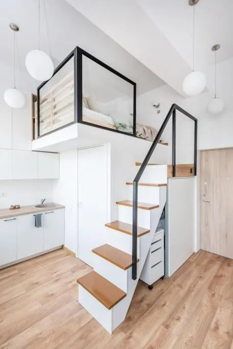 Image 4 of Warm and light Loft near Vilnius centre