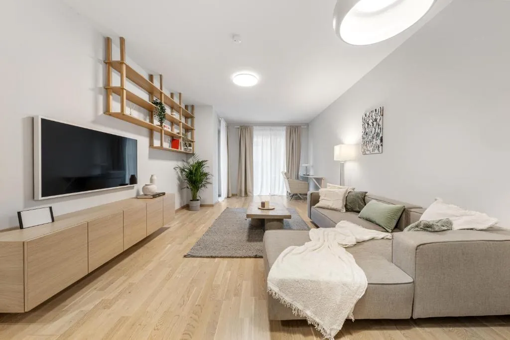 Image of Cozy 55m2 Zverynas Retreat with Lodge