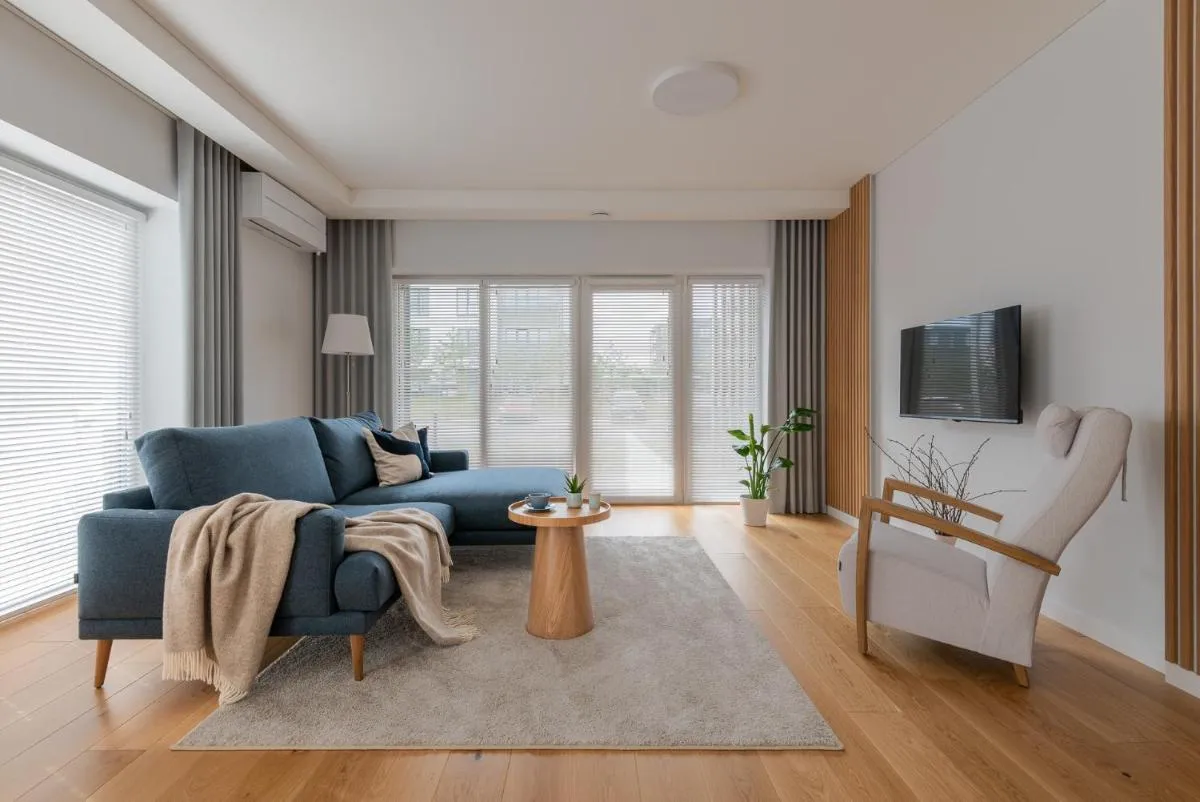 Image 2 of D33 Vilnius – Brand New Luxury Apartment with Terrace, Garden, AC and Parking