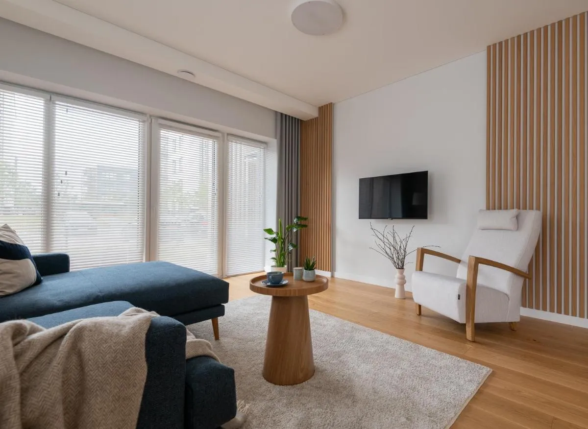Image 6 of D33 Vilnius – Brand New Luxury Apartment with Terrace, Garden, AC and Parking