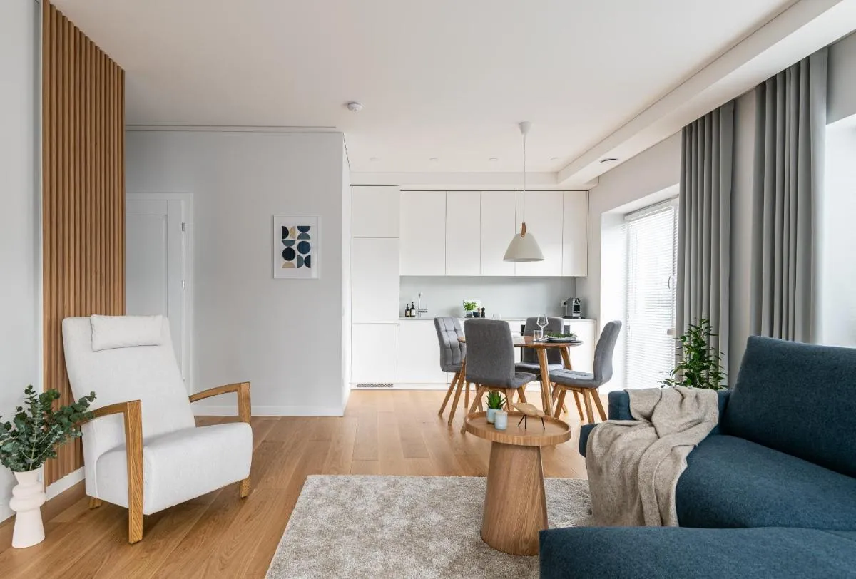 Image 1 of D33 Vilnius – Brand New Luxury Apartment with Terrace, Garden, AC and Parking