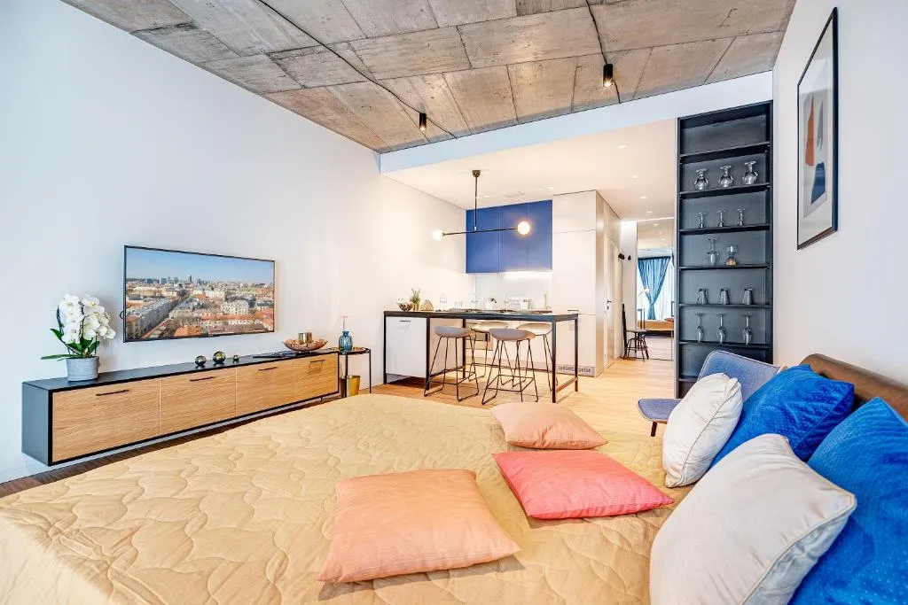 Image of HaPPy Inn GOLD Studio, self check-in, Parking in the underground garage