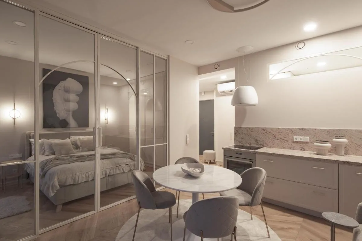 Image 2 of IVIS House – Elegant Apartment with Church View in Vilnius Old Town