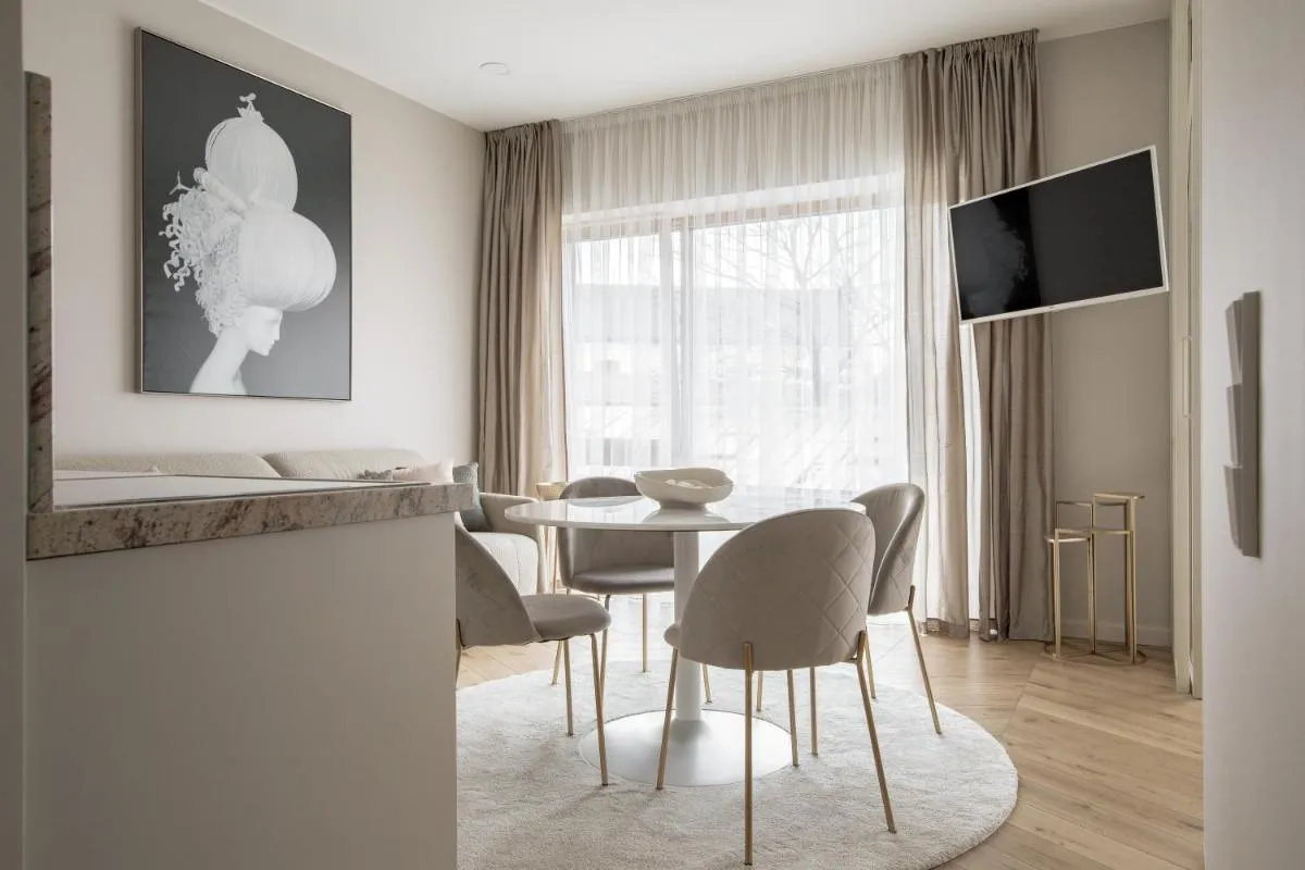 Image 4 of IVIS House – Elegant Apartment with Church View in Vilnius Old Town