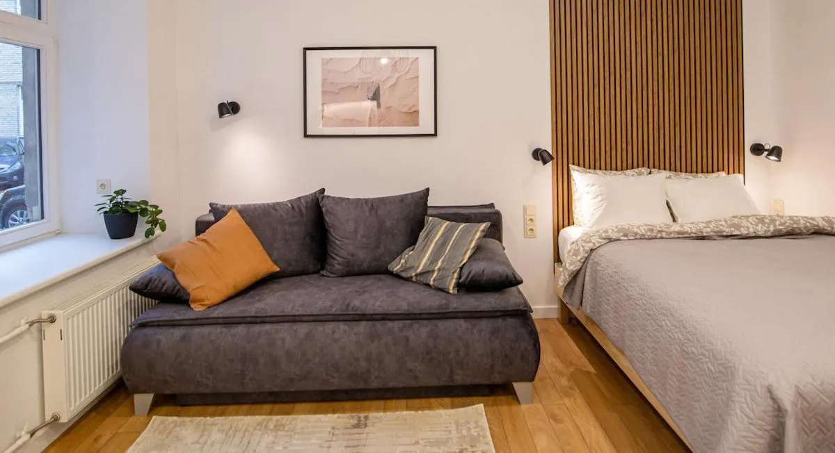 Image 1 of Lukiškės Central Apartment – Self Check-in and Parking Option