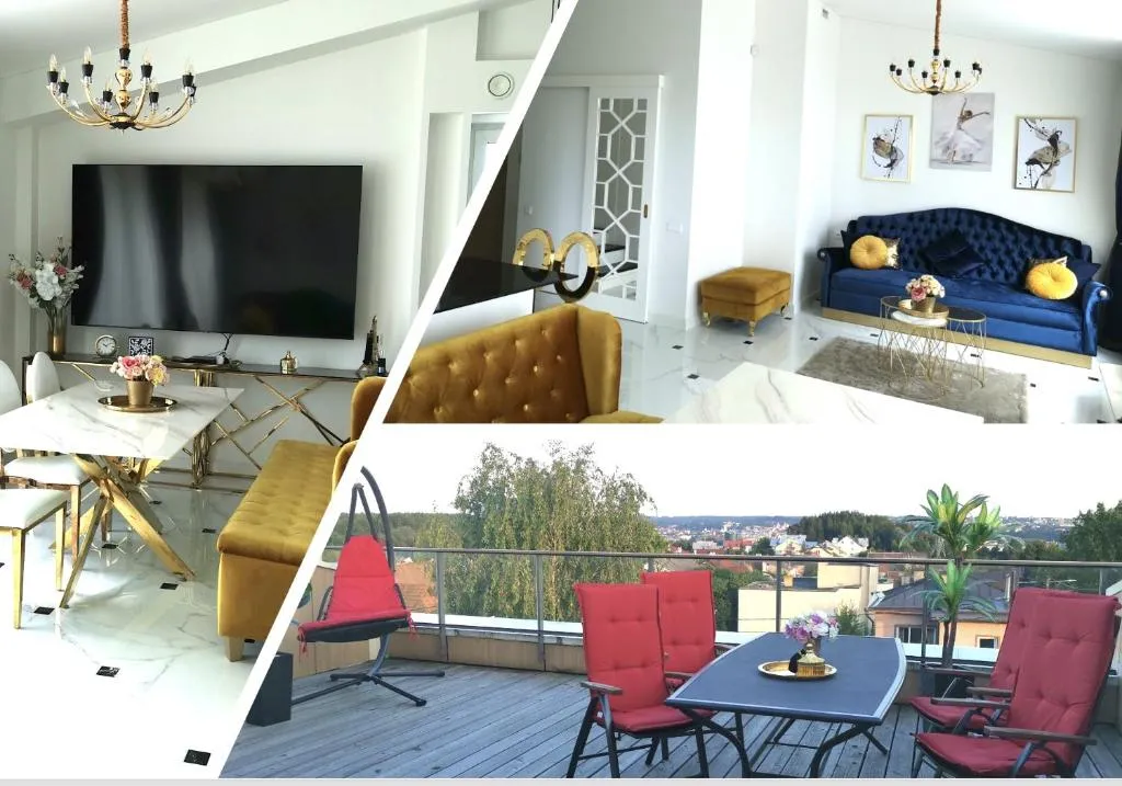 Image of Luxury Penthouse with Large Terrace & Panoramic Old Town View