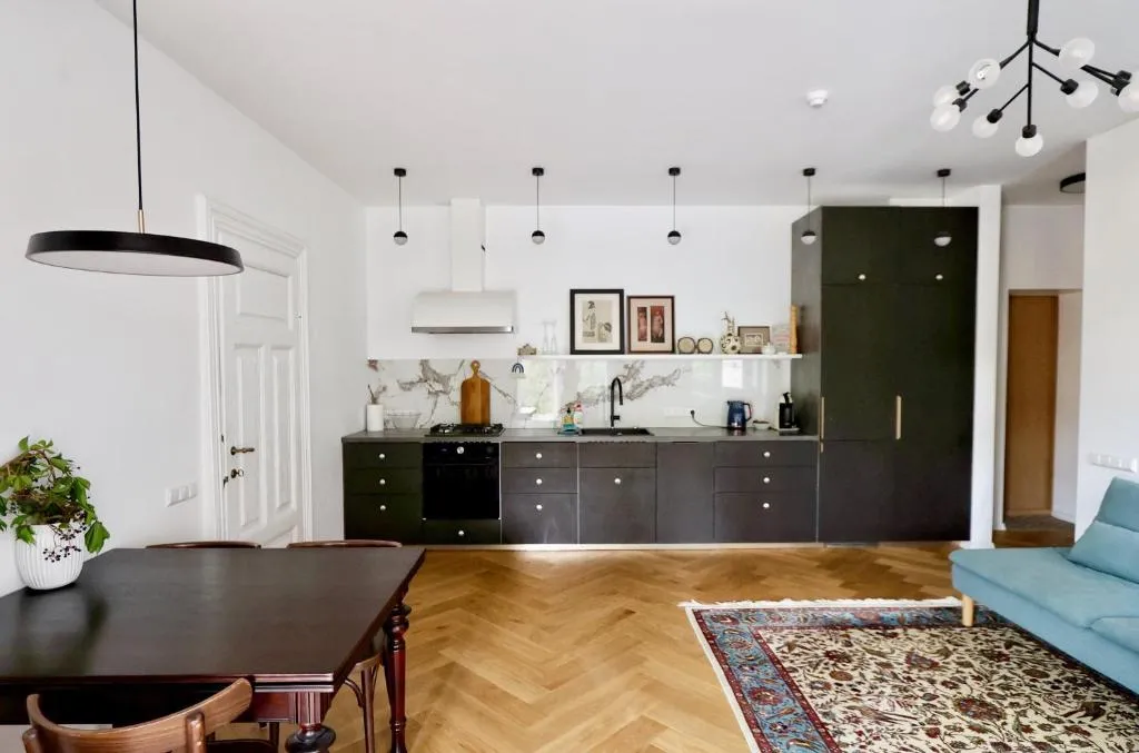 Image of NEW! WARM and COSY apartment with private ENTRANCE and PARKING in a city center