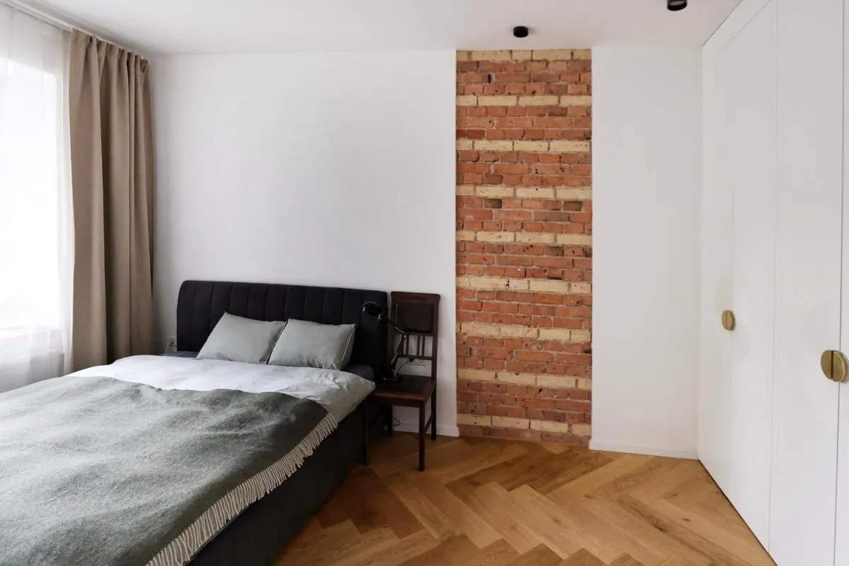 Image 1 of NEW! WARM and COSY apartment with private ENTRANCE and PARKING in a city center