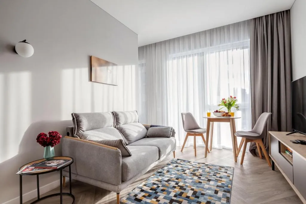Image of #stayhere Modern & Compact 1BDR Uptown Vilnius