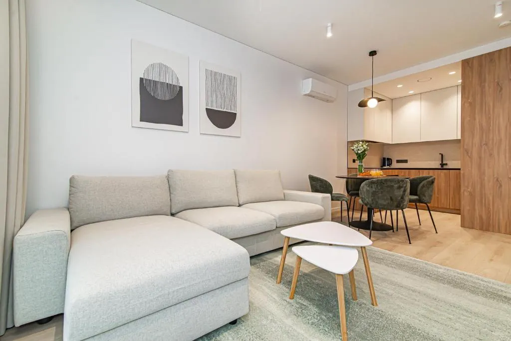 Image of #stayhere – New & Stylish Minimalistic 1BDR Vilnius City Center